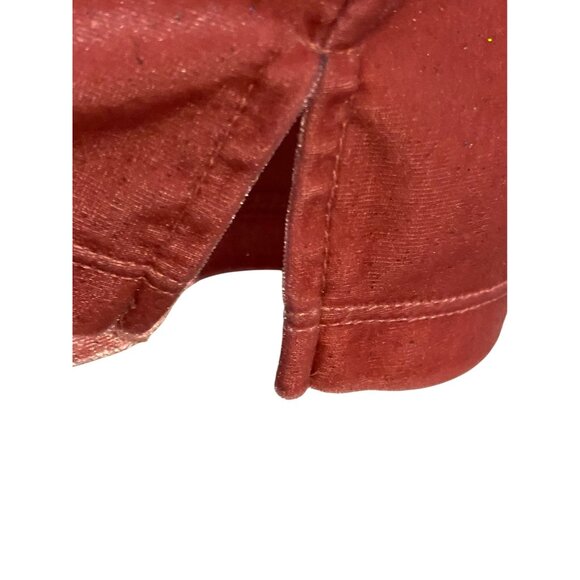 Old Navy Women 1X Plus Top Bright Pink Velvet Glitter Short Sleeve Quiet Luxury - Picture 11 of 15